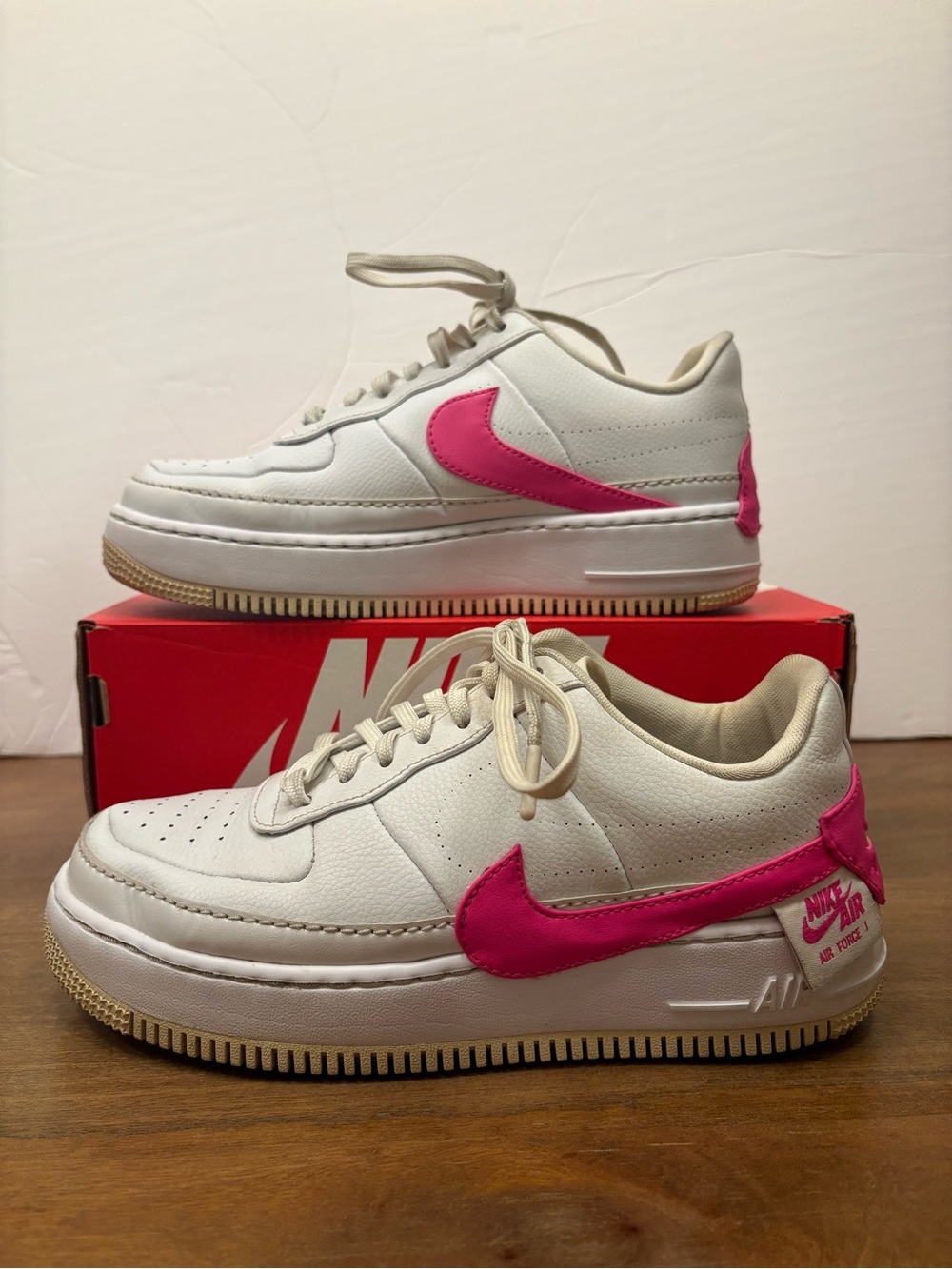 Nike Air Force 1 Jester XX White Fuschia AO1220-105